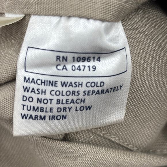 5.11 Tactical Vest Men's Size L Khaki Tan CCW Pockets Cotton Canvas Rugged - Picture 14 of 14